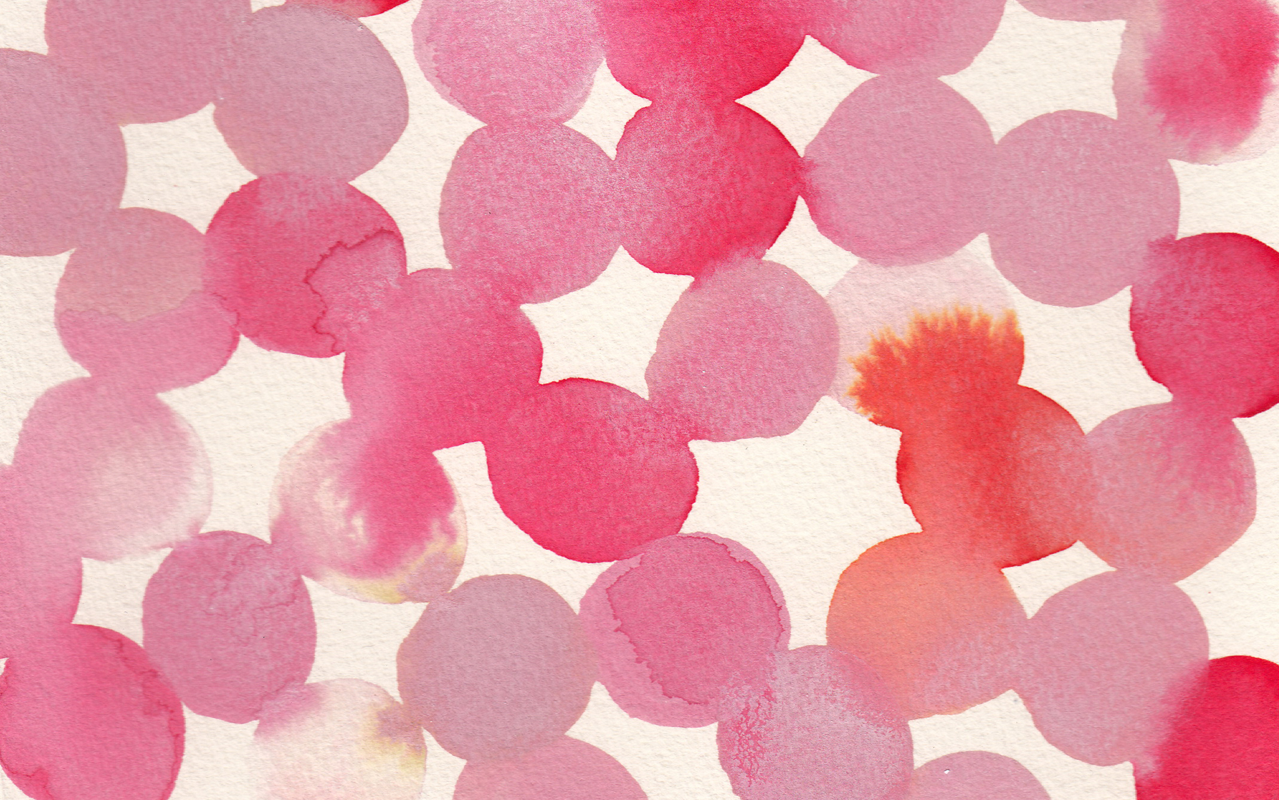 Emily Green For Design Love Fest Wallpaper Dusty Pink Watercolour