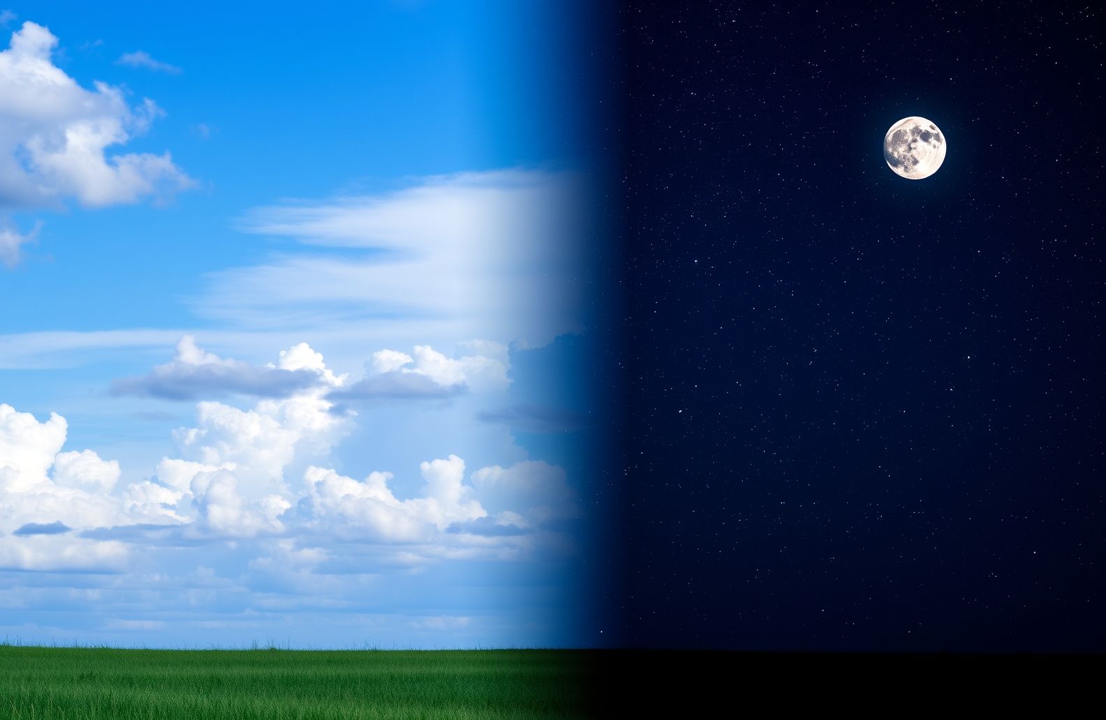 Day And Night Wallpaper