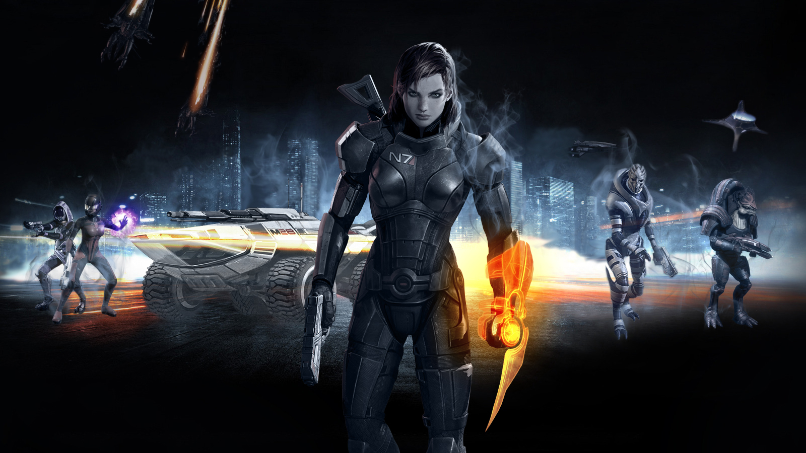 Mass Effect Wallpaper 02v2 By Pimplypete