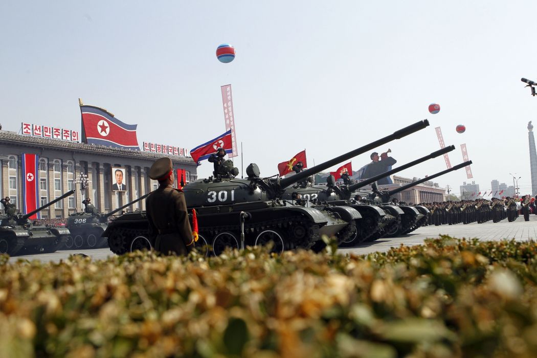 North Korea Parade Military Army Tank 4000x2667 wallpaper