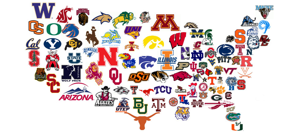 Free Download Rio Wicked Widgets Wallpapers Ncaa Team Logo Map 974x440 For Your Desktop Mobile Tablet Explore 46 College Team Wallpaper College Wallpaper For Computer Free College Screensavers And