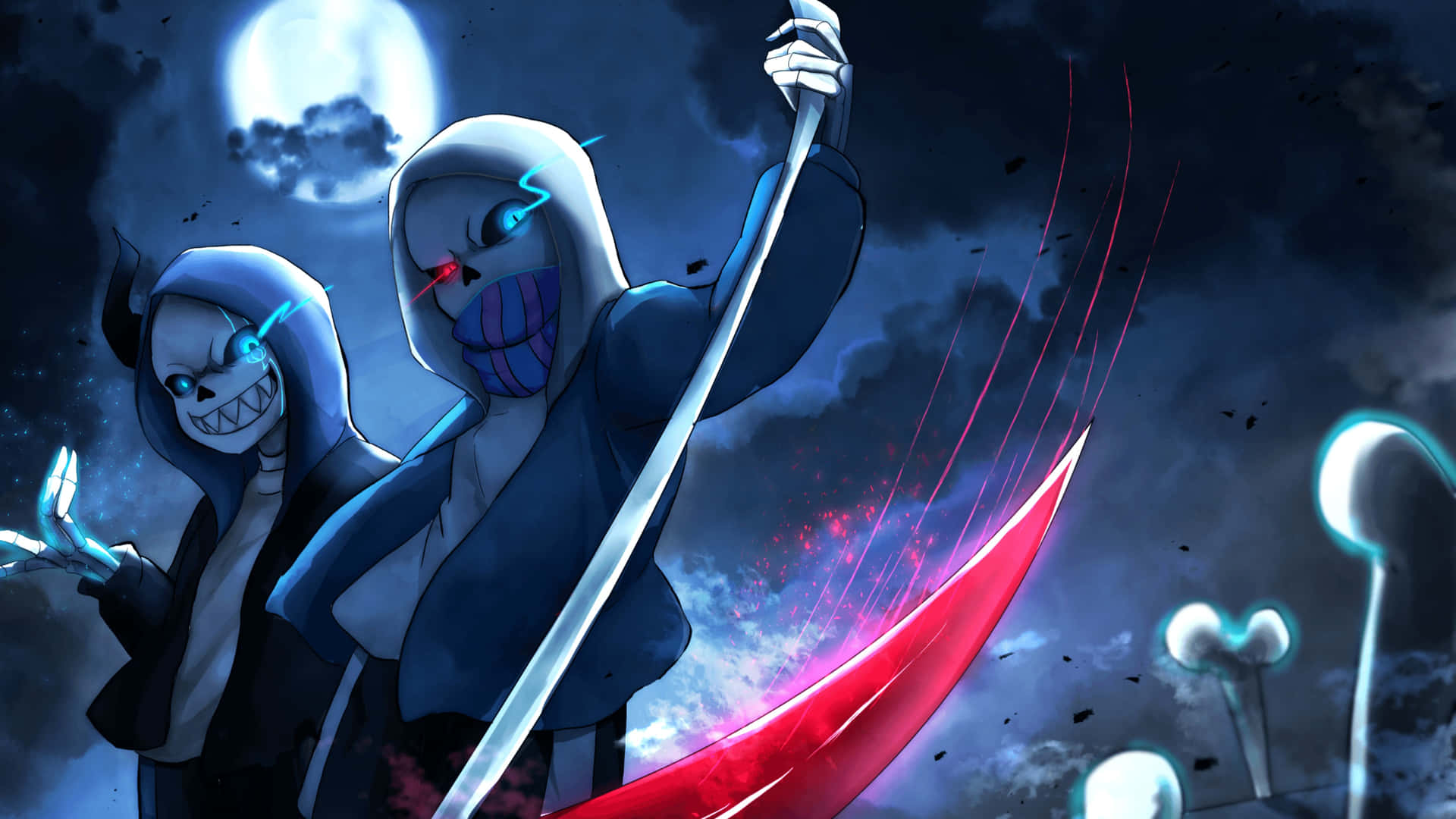 Sans Background Wallpaper