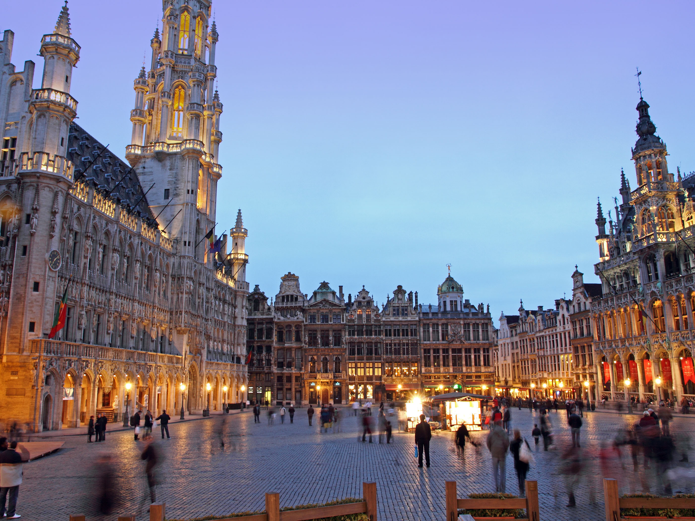 Grand Place Brussels Belgium Creditwallpaperwiki