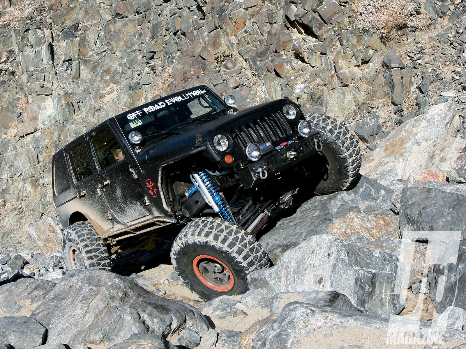 Rock Crawler Offroad Race Racing Jeep T