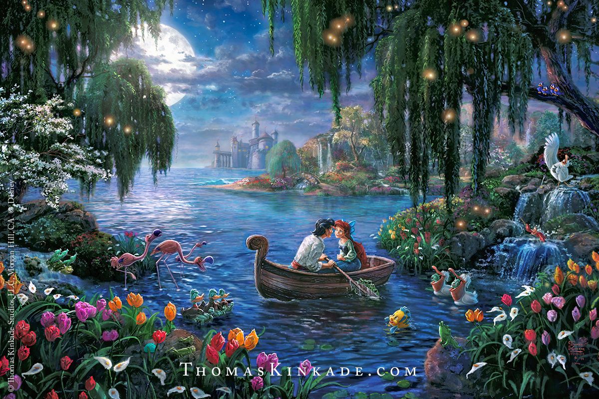 Thomas Kinkade Disney Wallpaper