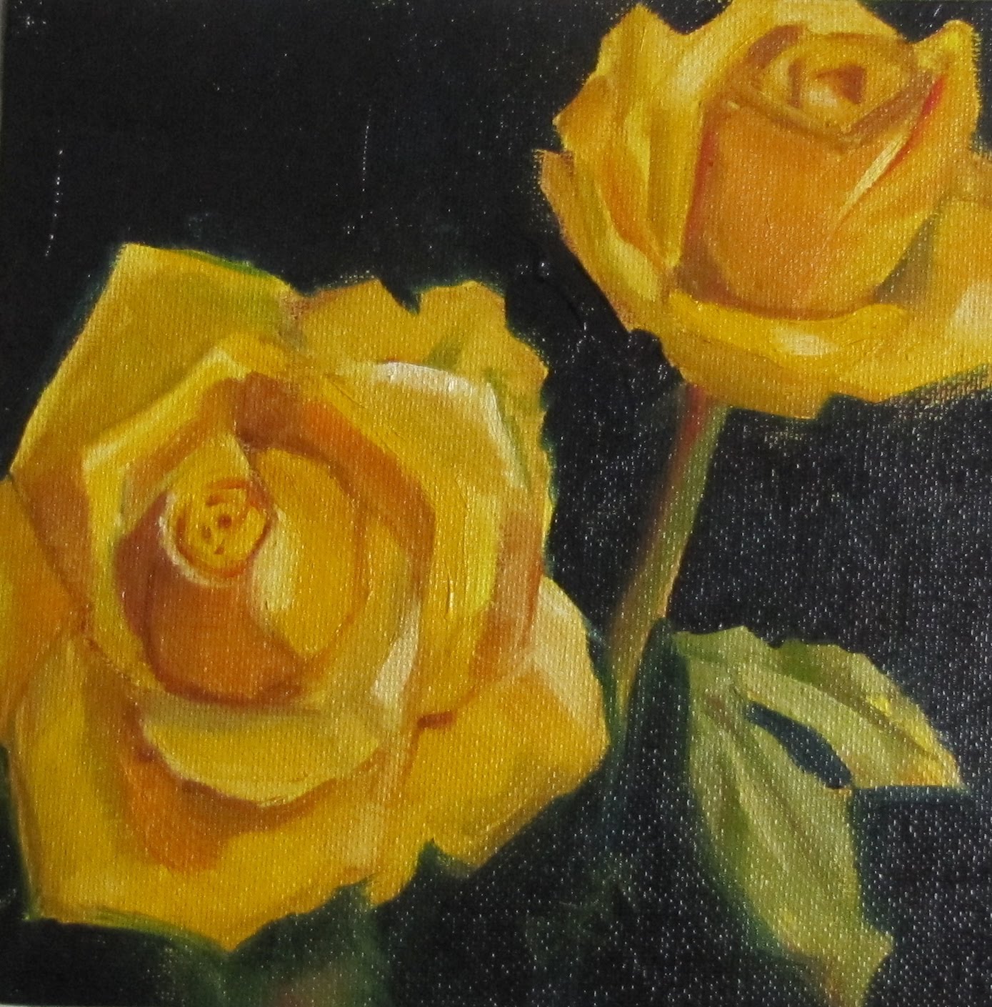 Free download Red Rose Oil Painting PicsAnt [1389x1409] for your