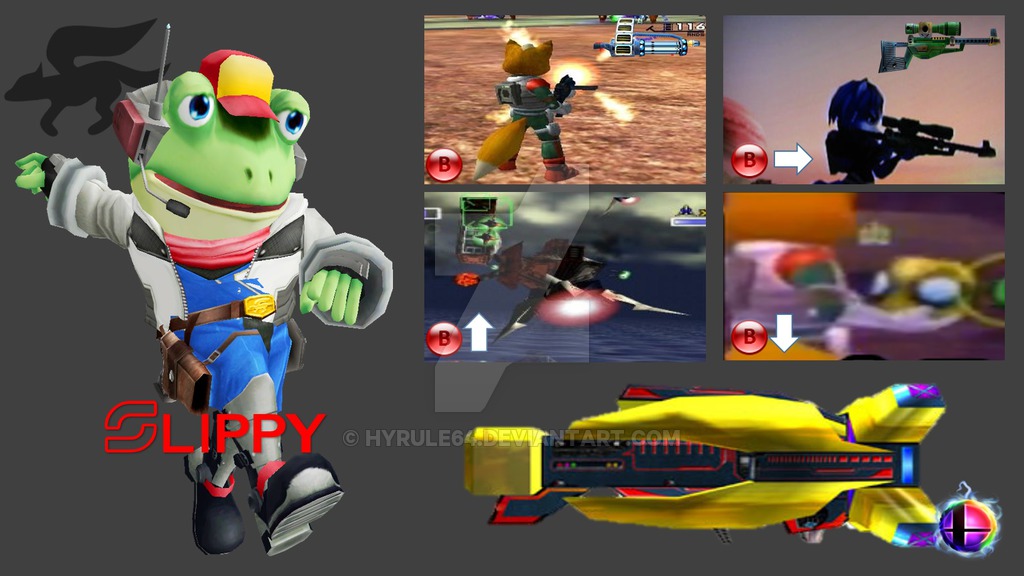 Slippy Toad Super Smash Bros Moveset By Hyrule64 On