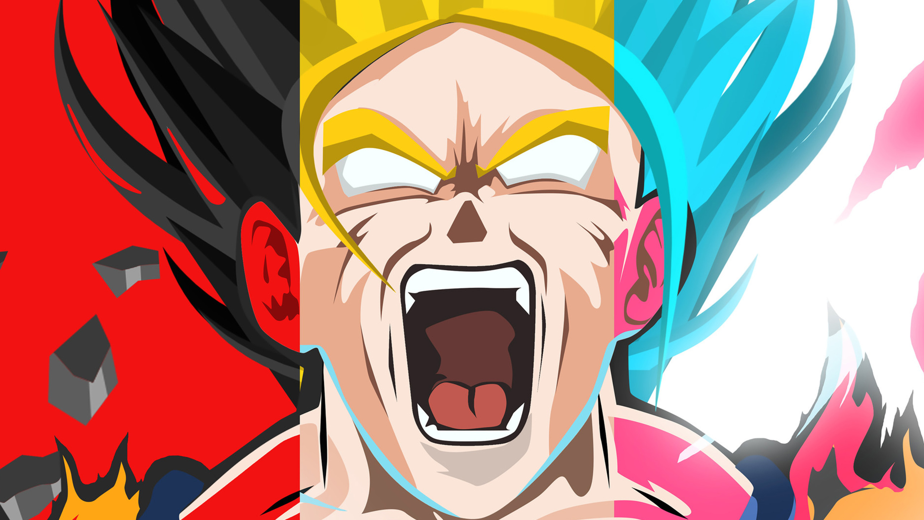 Goku Super Saiyan Anime Art 4k HD Wallpaper Image Photos And Picture