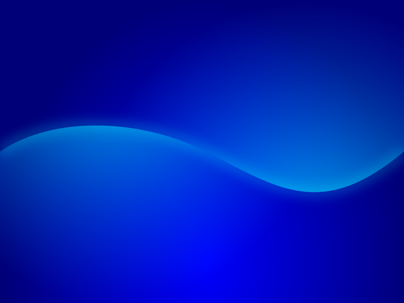 Simple Blue Desktop Wallpaper