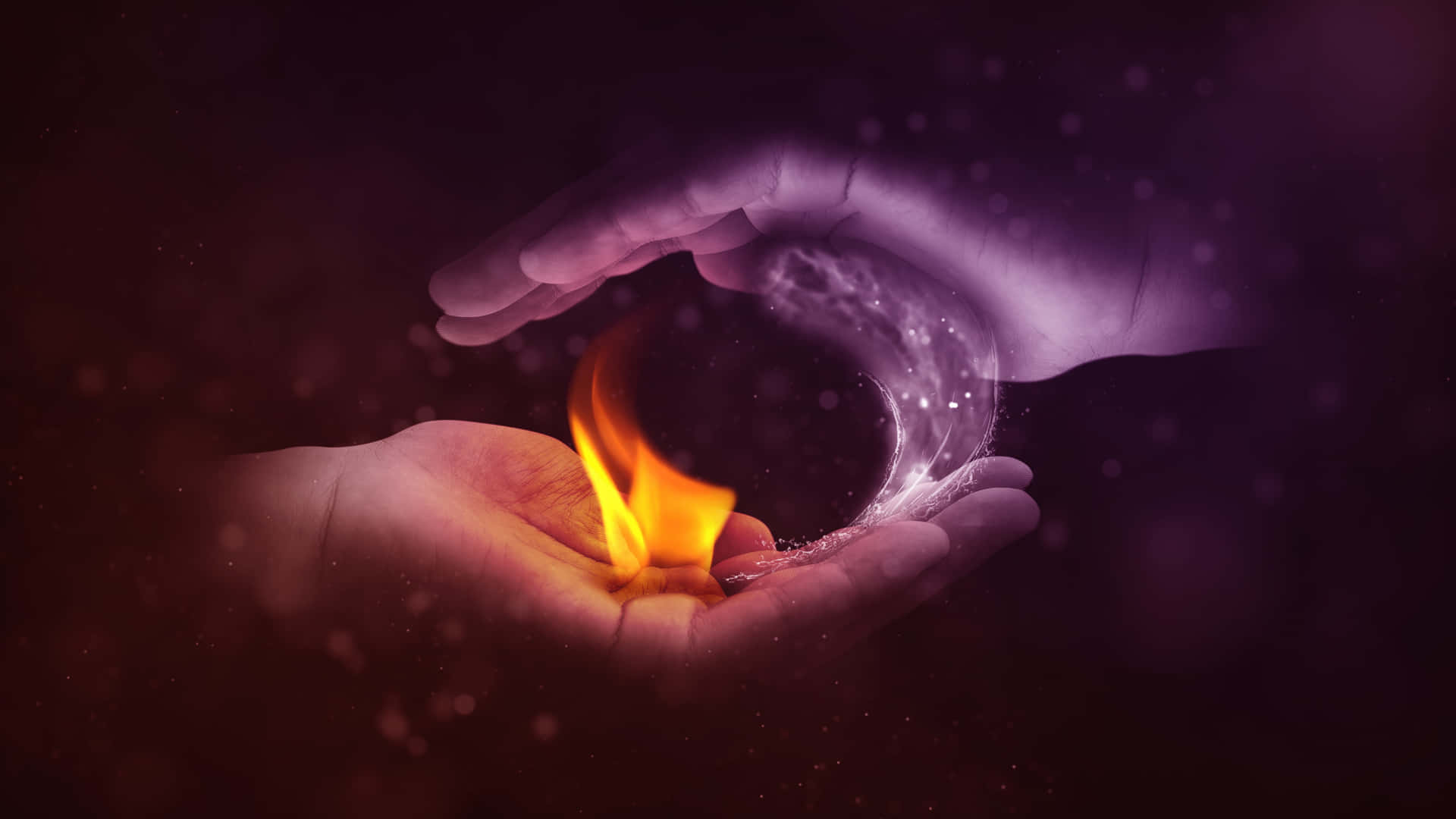 Fire And Water Wallpaper