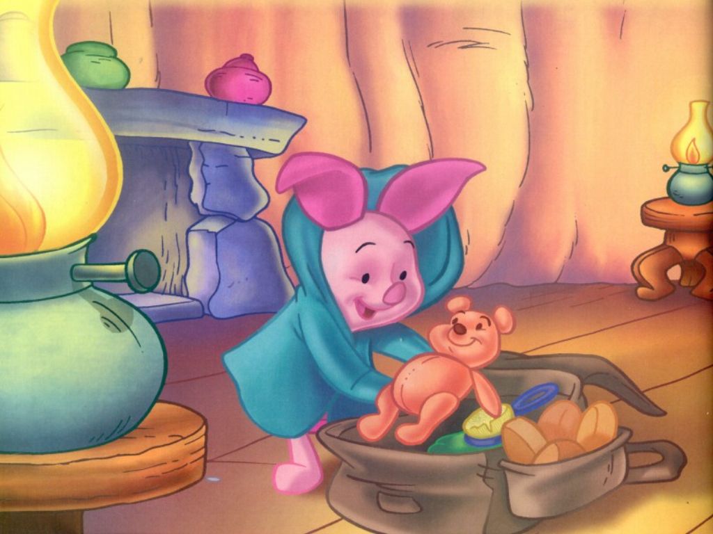 Very Cute Disney Piglet Cartoon Pictures