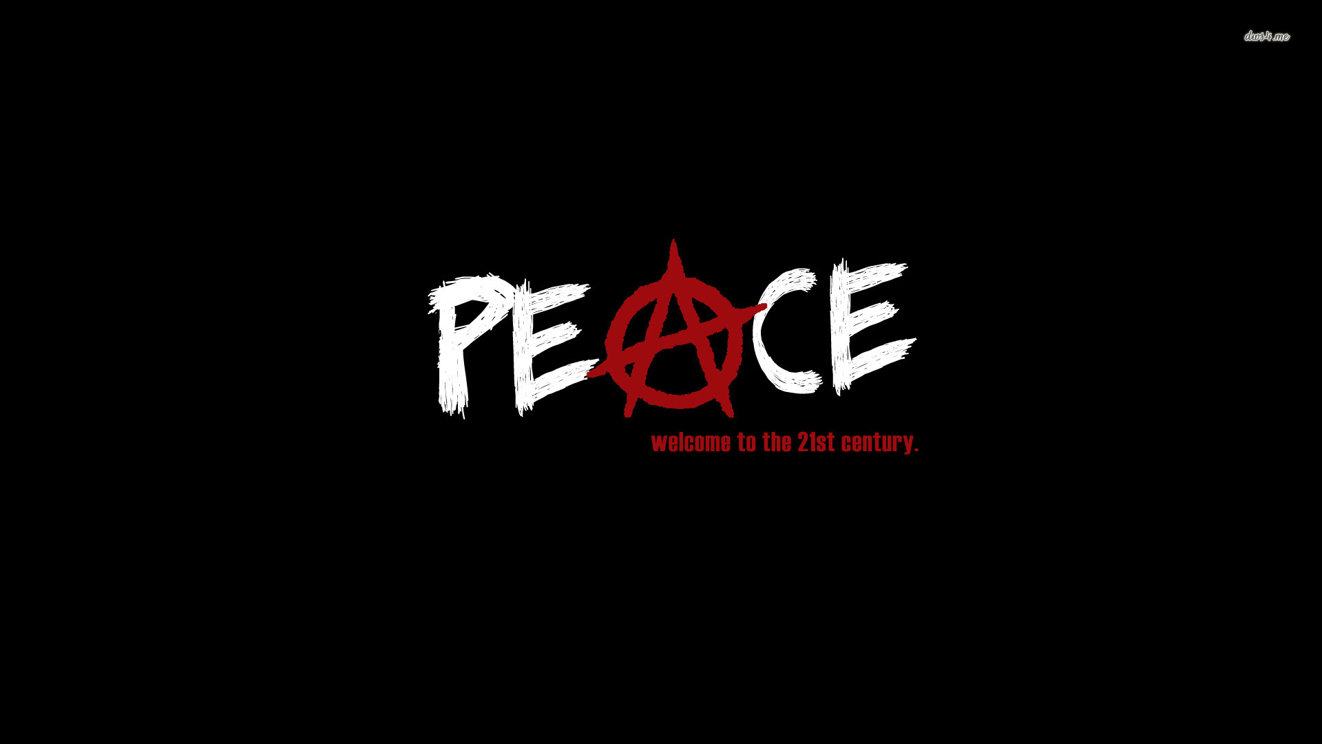 Peace Wallpaper Typography