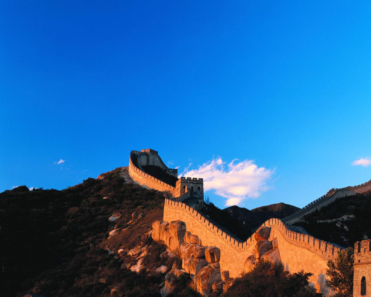 3d HD Wallpaper Great Wall Of China