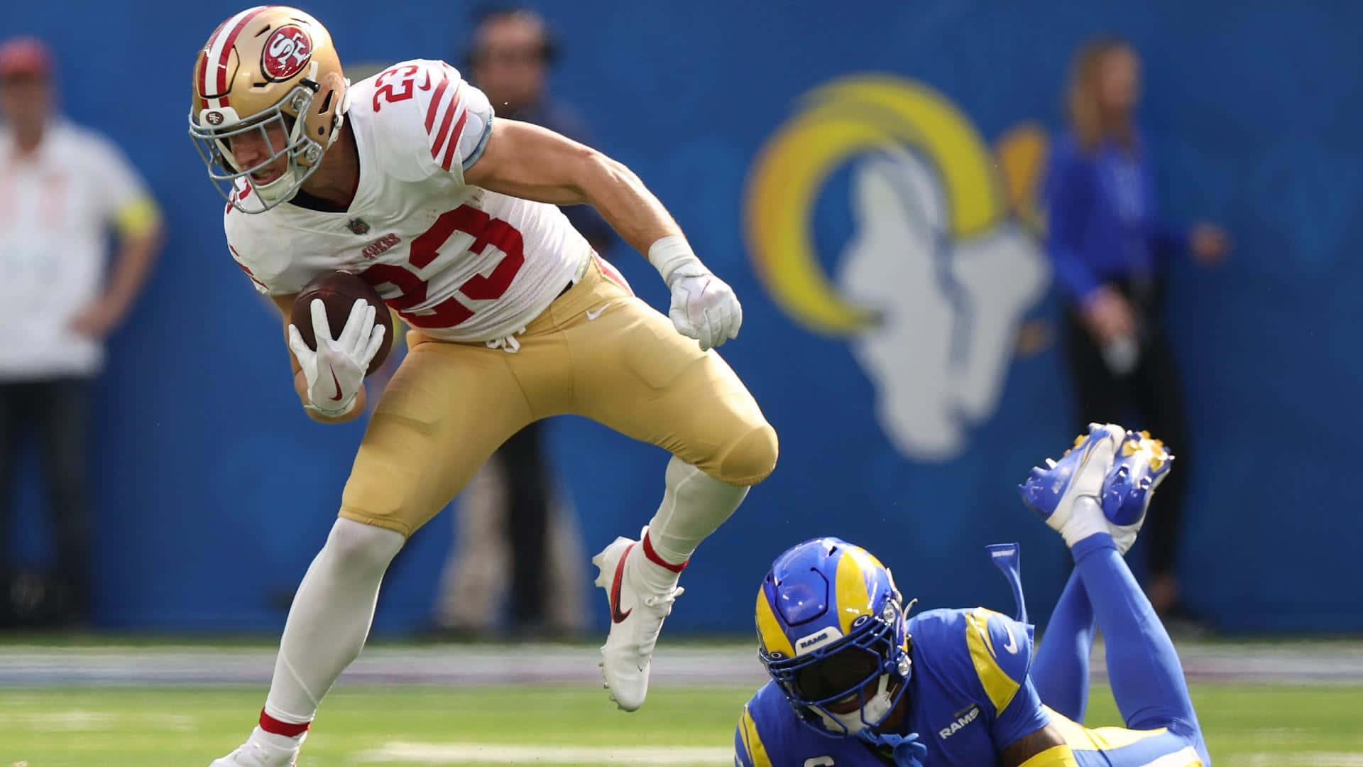 En Christian Mccaffrey X Wallpaper