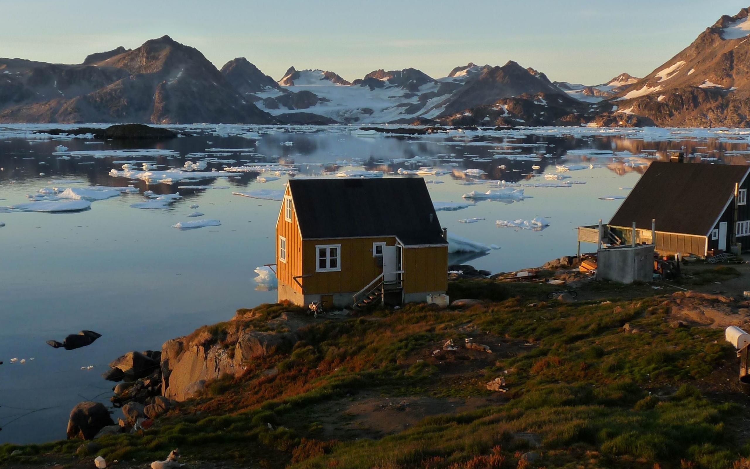 Kulusuk Greenland Natural Scenery Wallpaper