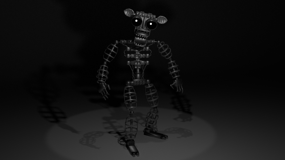 Spooky Scary Fnaf Endoskeleton By Gunkystuff