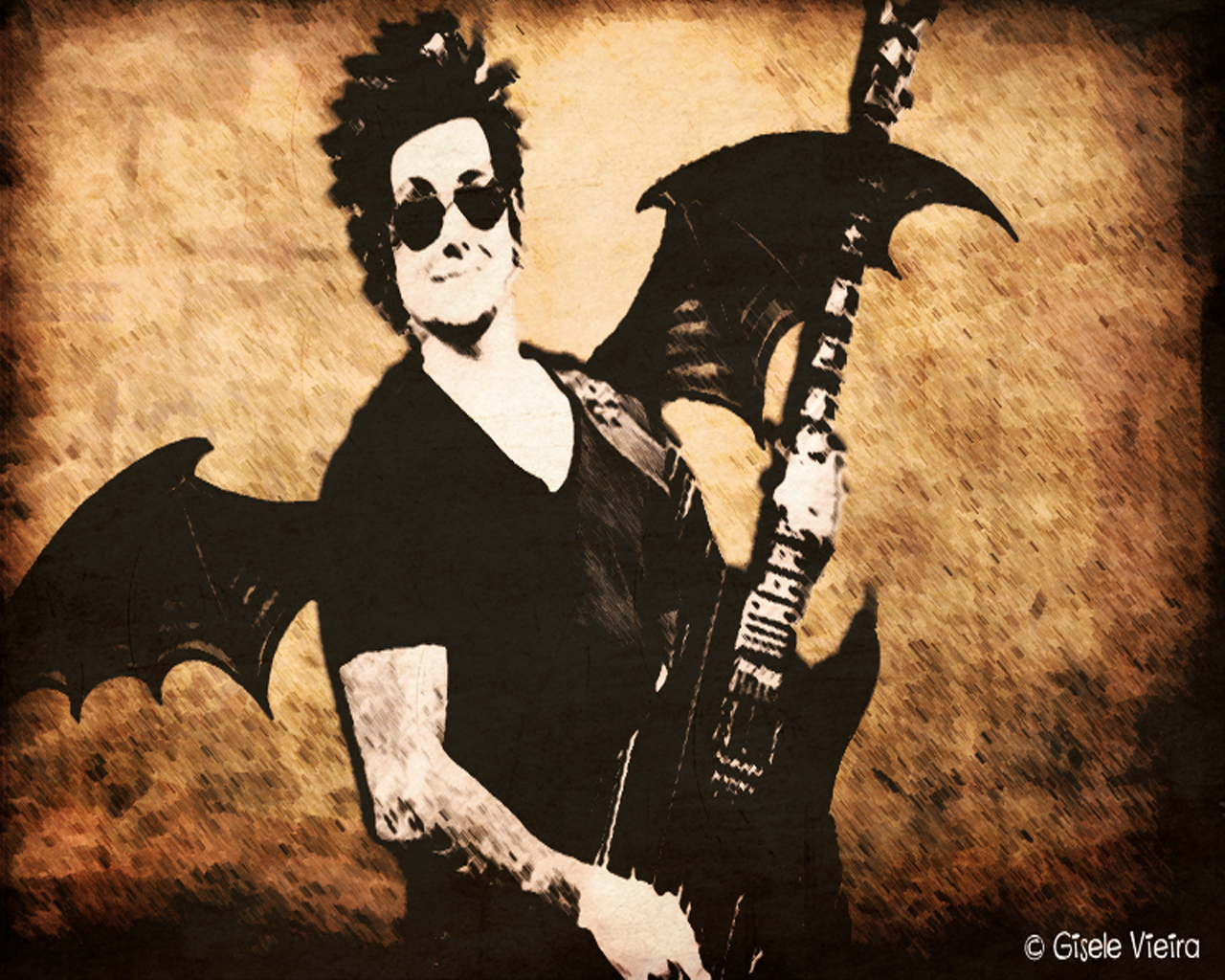 Wallpaper Synyster Gates By Giivieiraf Fan Art Other