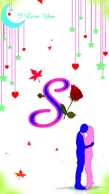 s alphabet love wallpaper