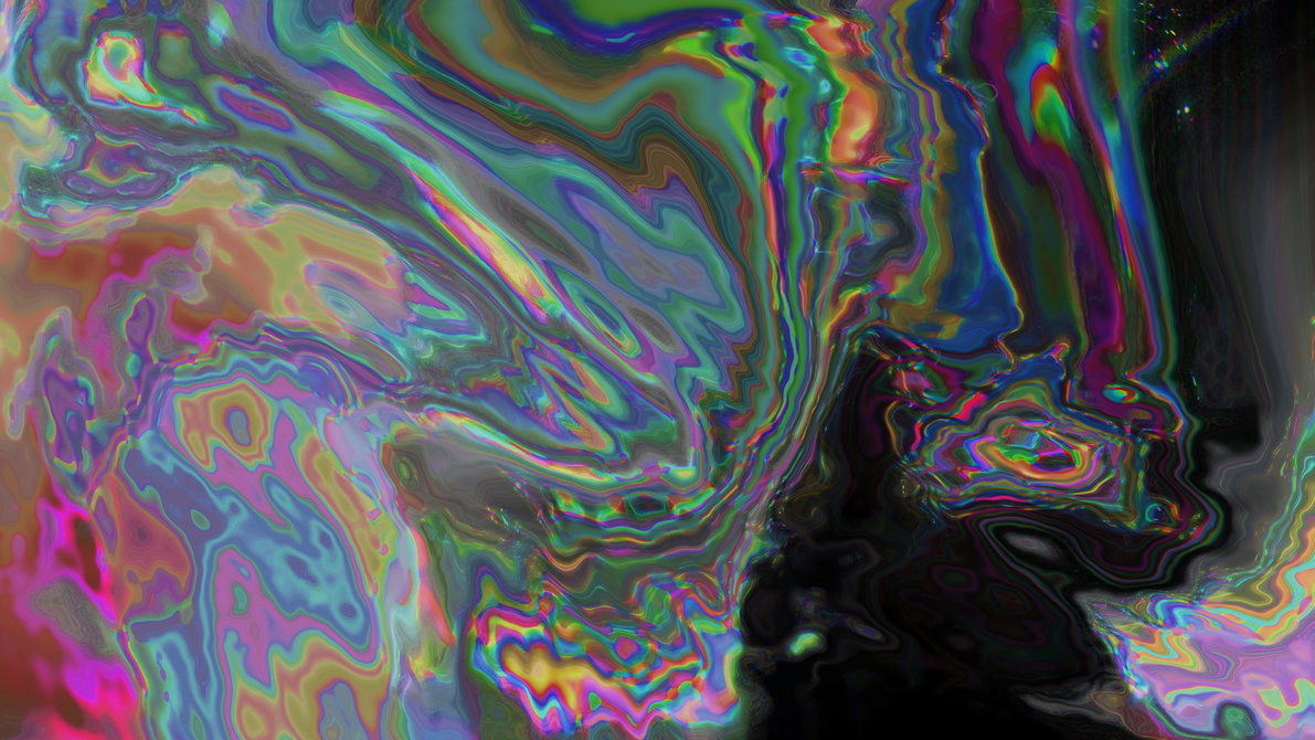 Liquefy Psychedelic And Abstract Background By Wriscriseanthorn On