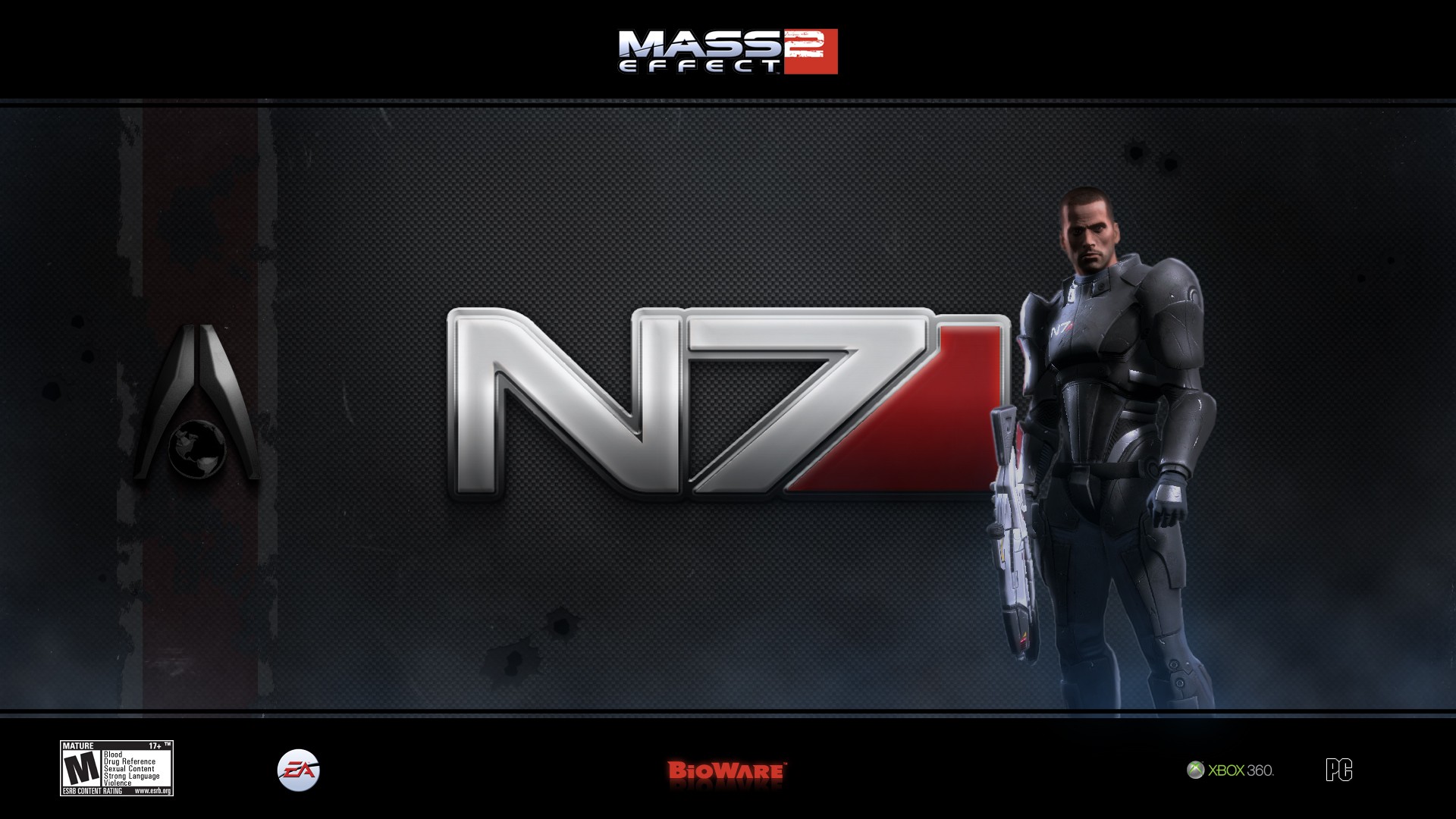 N7 Mass Wallpaper Effect Mander Shepard