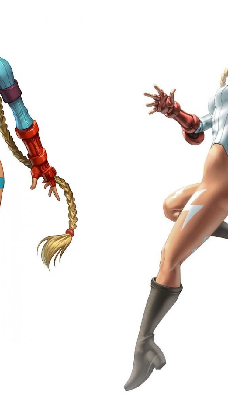 Street Fighter Cammy Mobile Resolutions