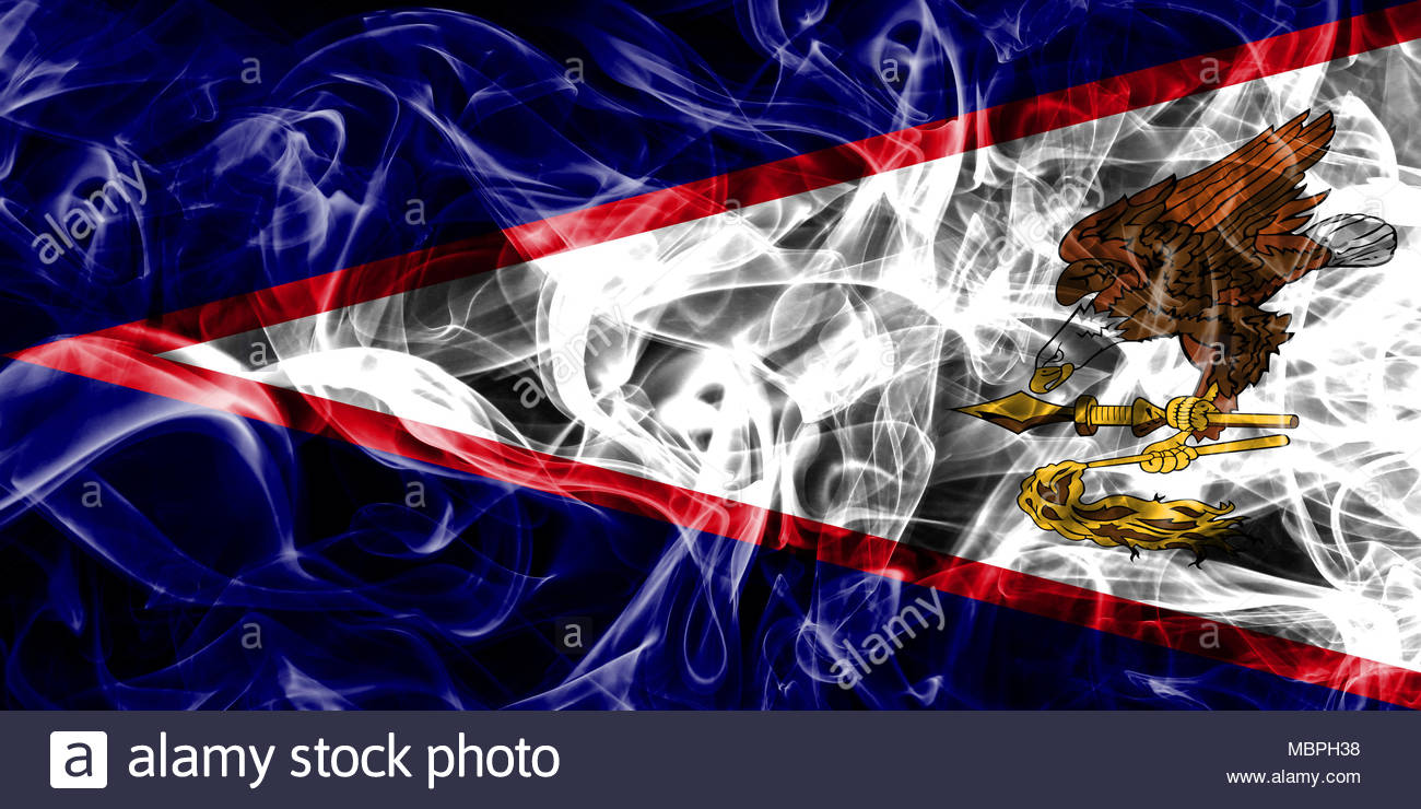 American Samoa smoke flag United States dependent territory flag