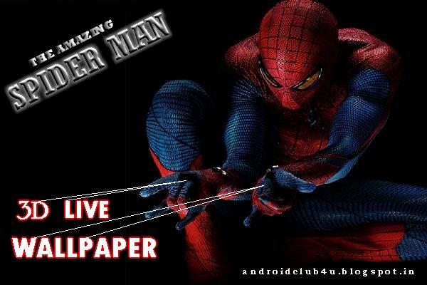 Spider Man Live Wallpaper Android Club4u