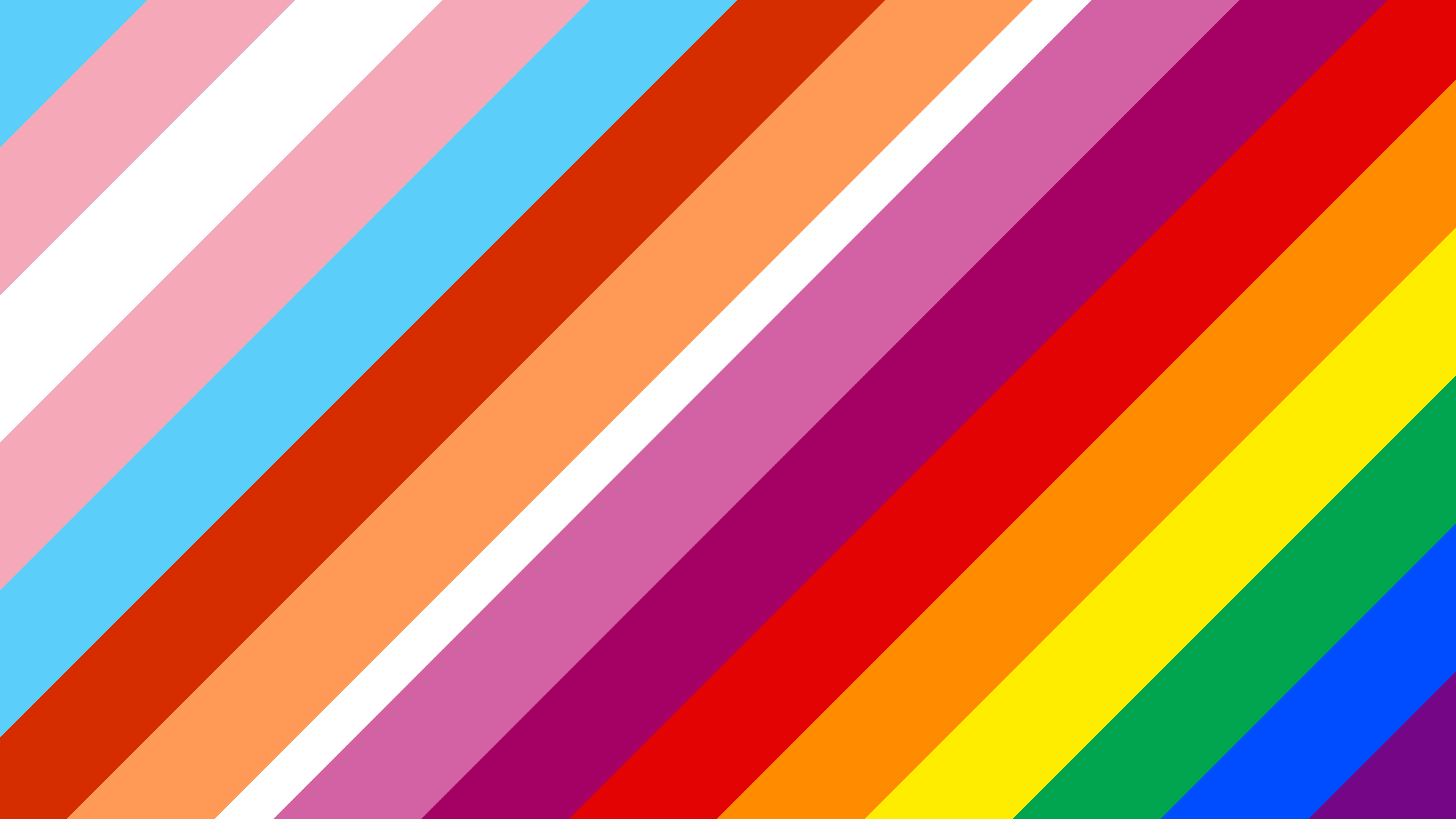 I Made A 4k Wallpaper That Has The Trans Lesbian And Gay Pride