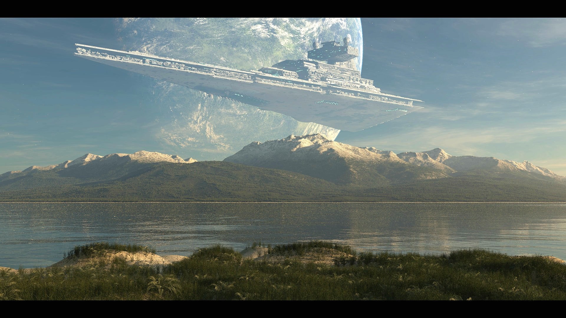 Star Wars Landscape Wallpaper Image