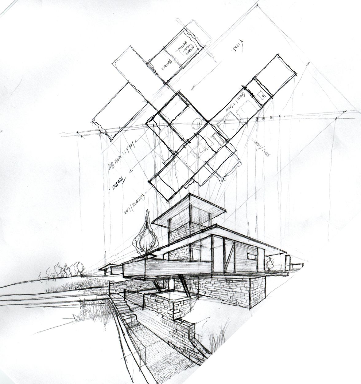 Cristisnax On Awesome Drawings Architecture Drawing Plan