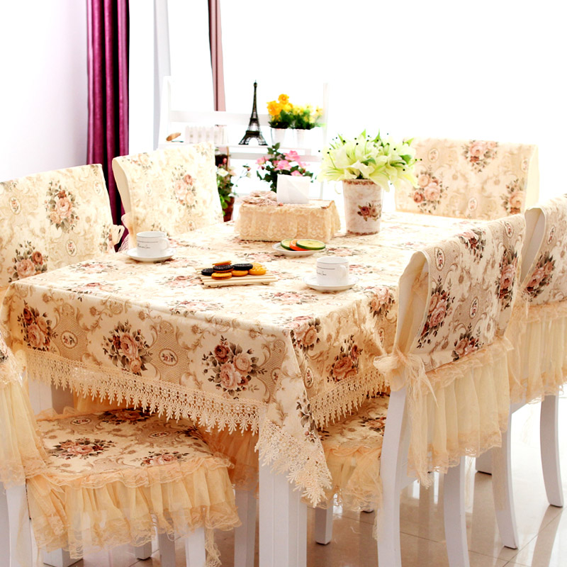 Dining Table With Tablecloth