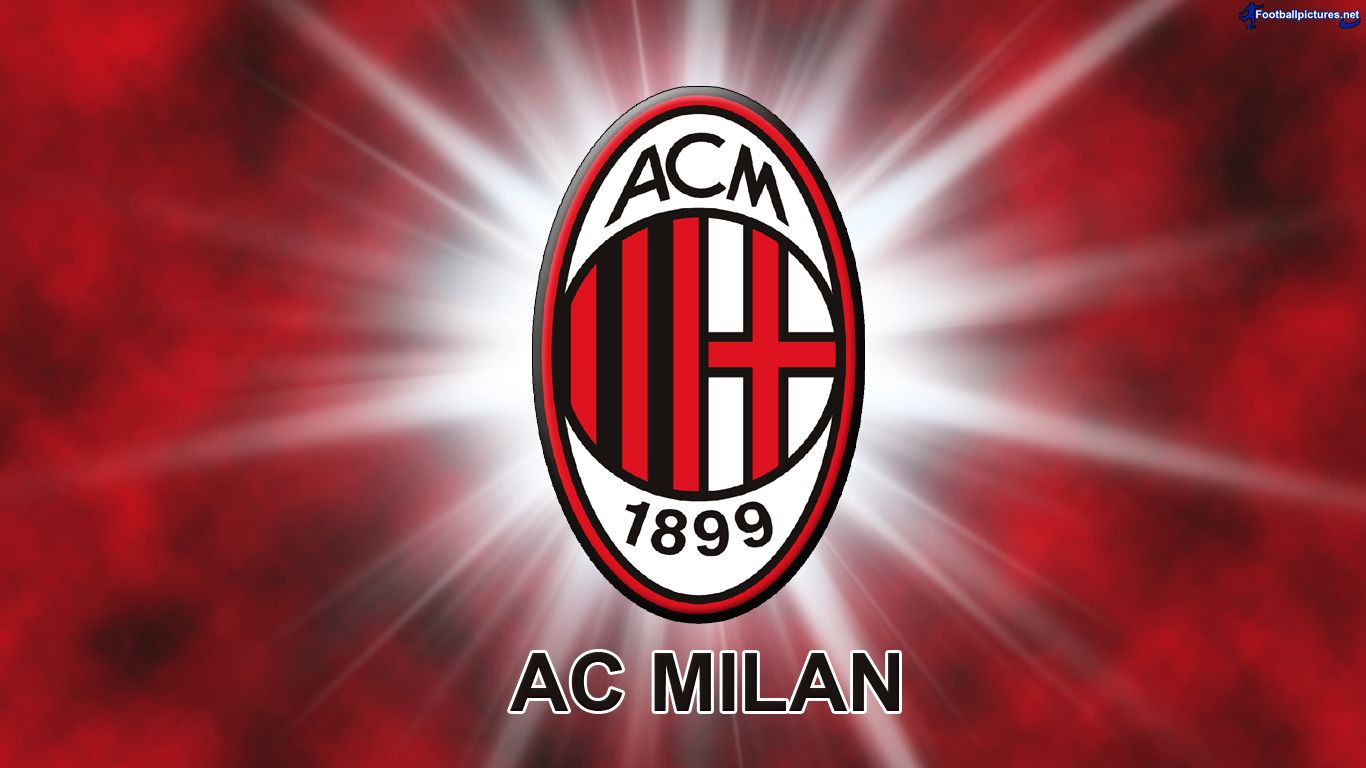 Logo Ac Milan Wallpapers 2015 1366x768