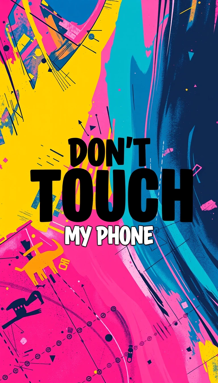 Don T Touch My Phone Wallpaper