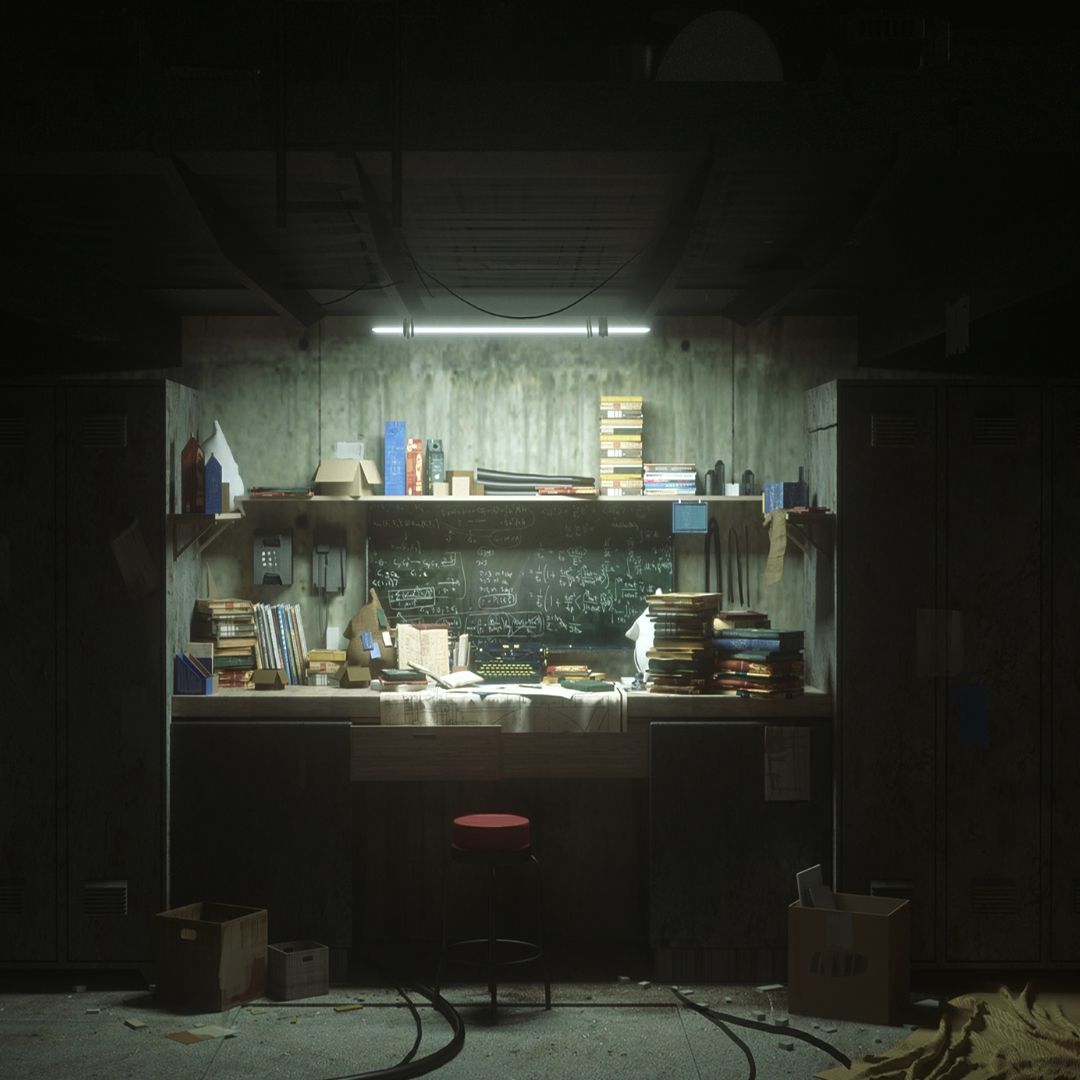 Work Place Lonely X Live Wallpaper Engine