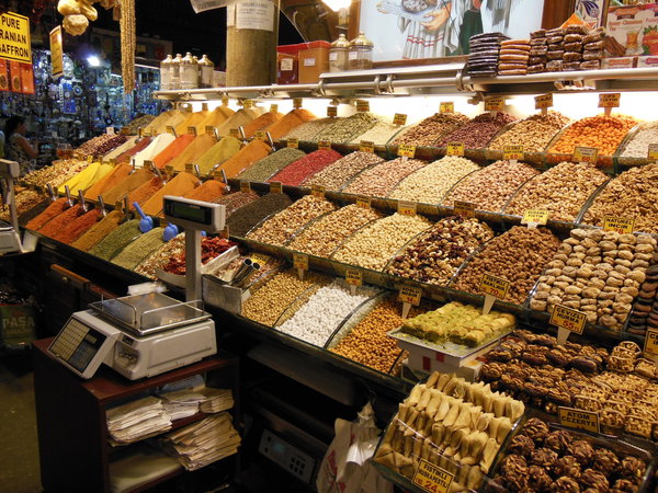 Egyptian Spice Market Photo