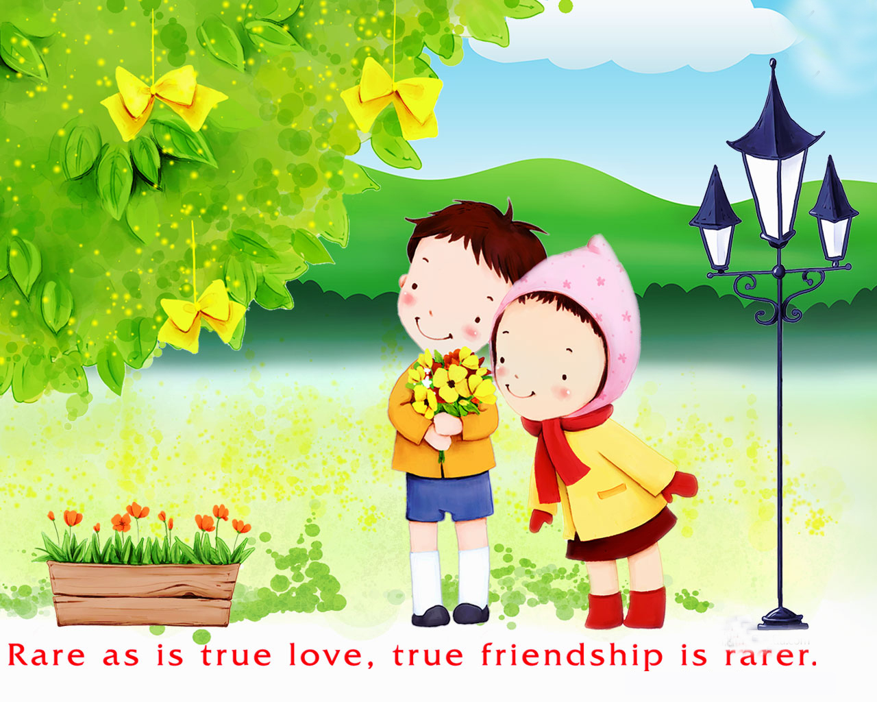 Friendship Wallpaper Which Is Under The Category