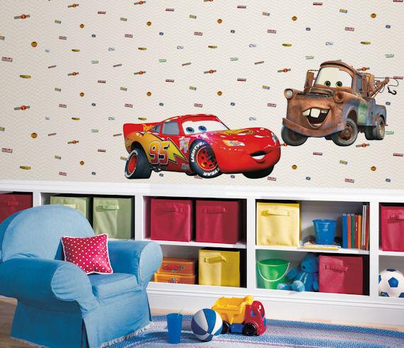 Wall Sticker Outlet Disney Cars Wallpaper Border and Stickers 570x491