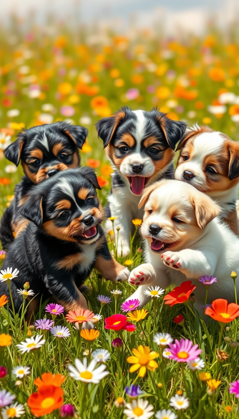 Cute Puppies Wallpaper
