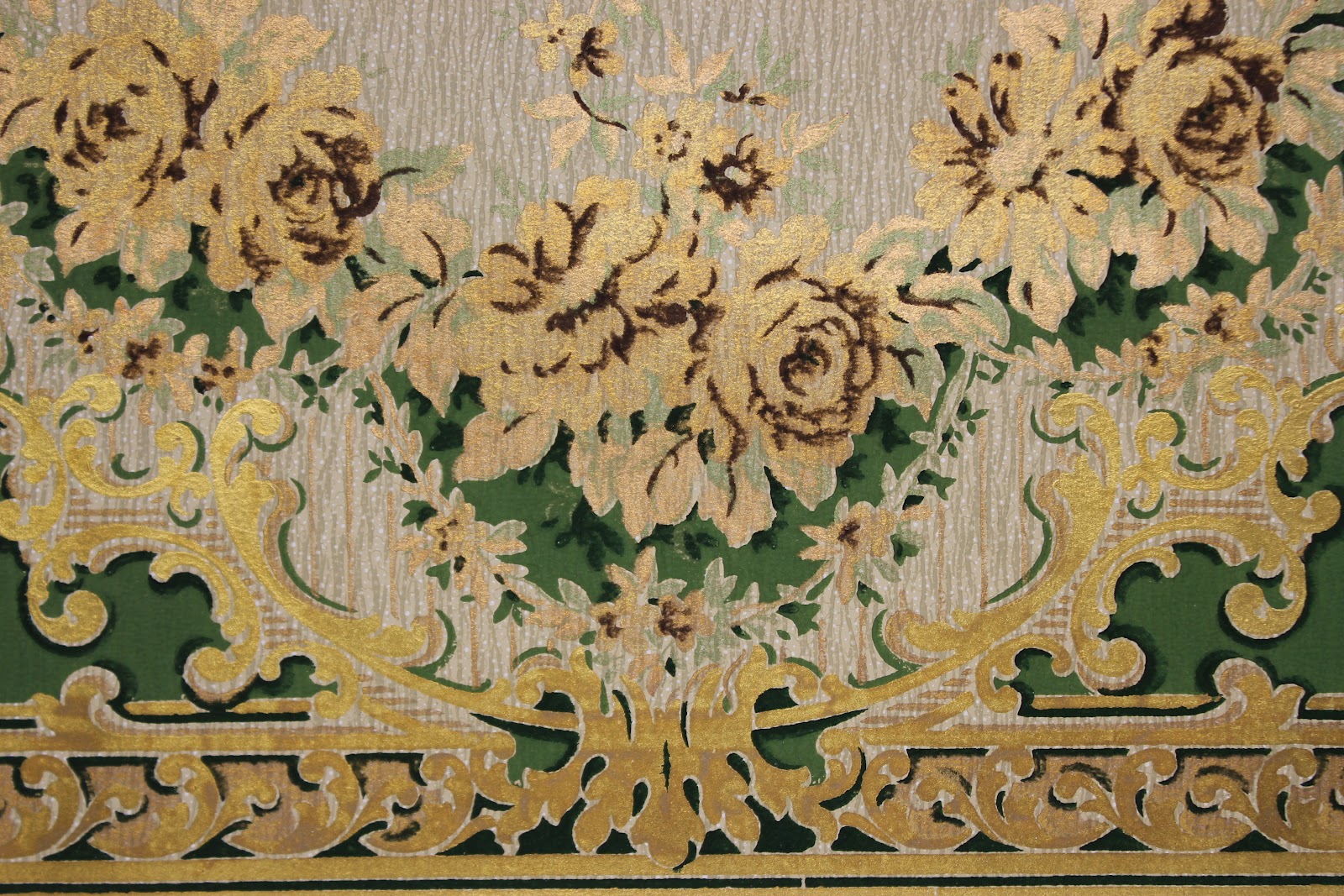 Vintage Wallpaper Frieze