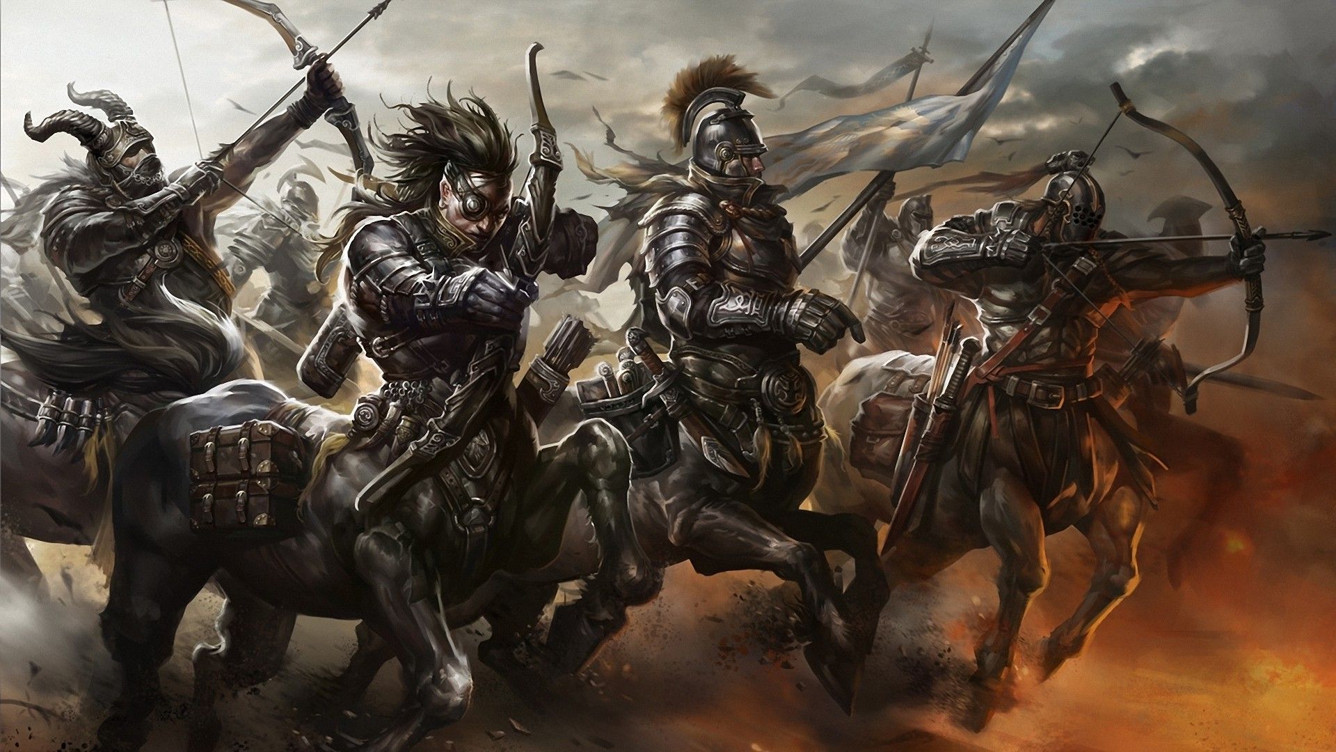 Centaur Warriors Wallpaper