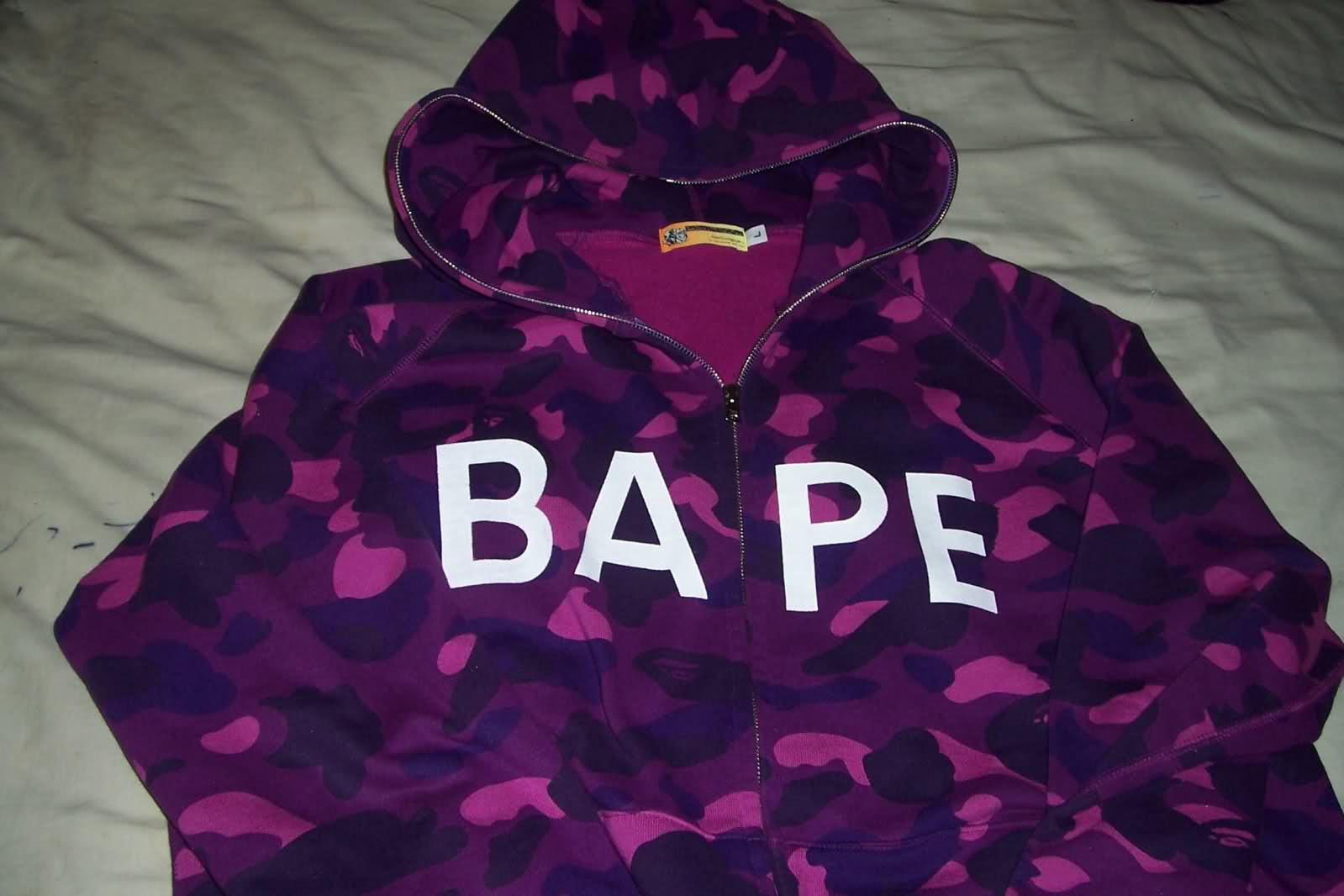 Image Bape Purple Camo Hoodie Pc Android iPhone And