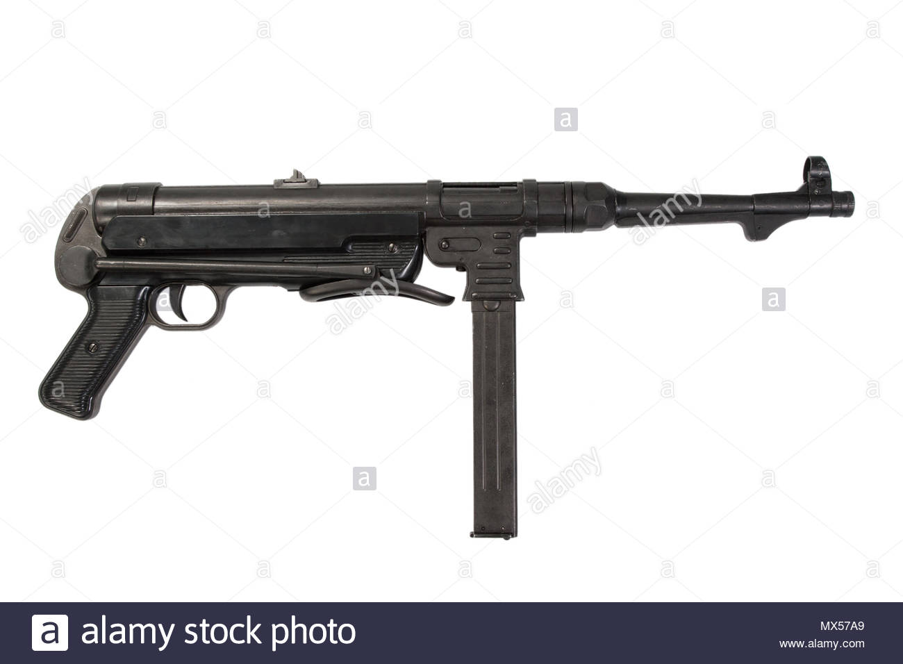 Mp40 Submachine Gun Stock Photos