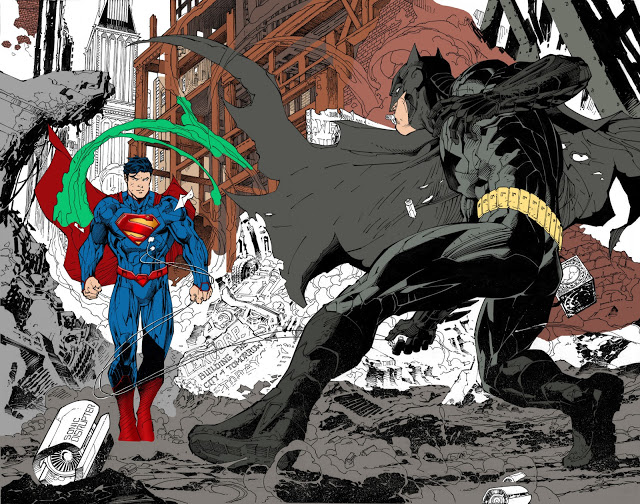 Batman Ics Superman Jim Lee