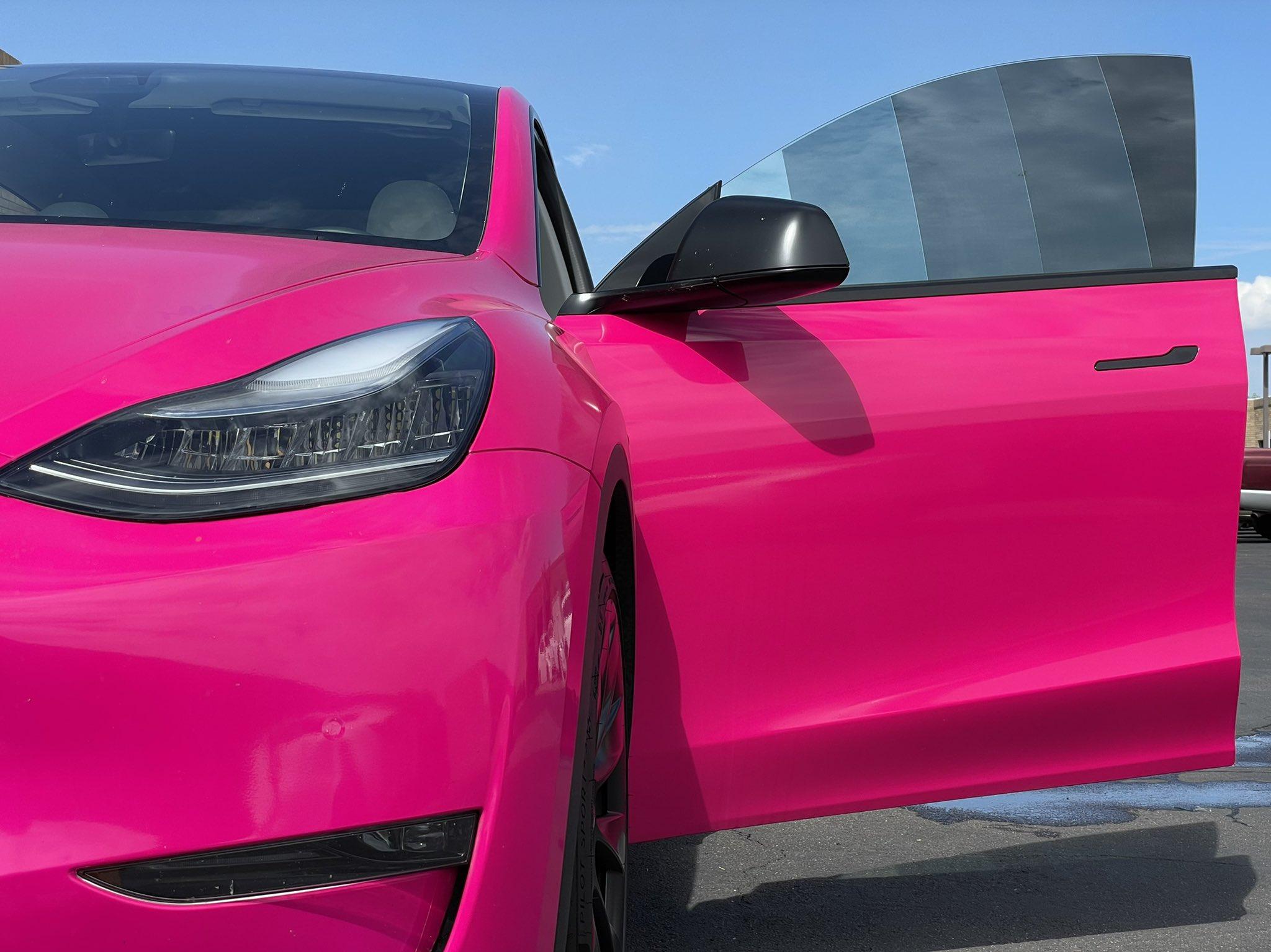 Gjeebs On X Model Y Is Trending So Here A Picture Of The Pink