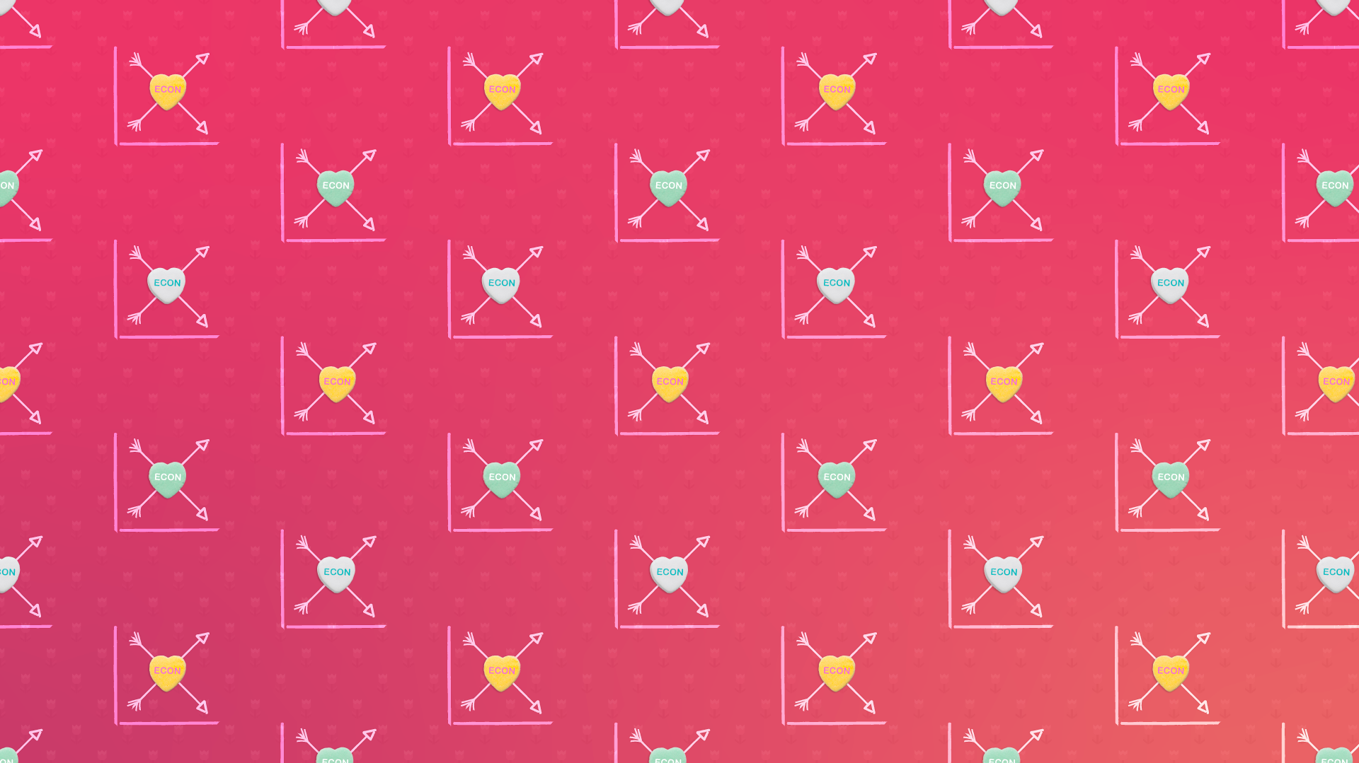 Valentine S Day Candy Heart Supply And Demand Zoom Background