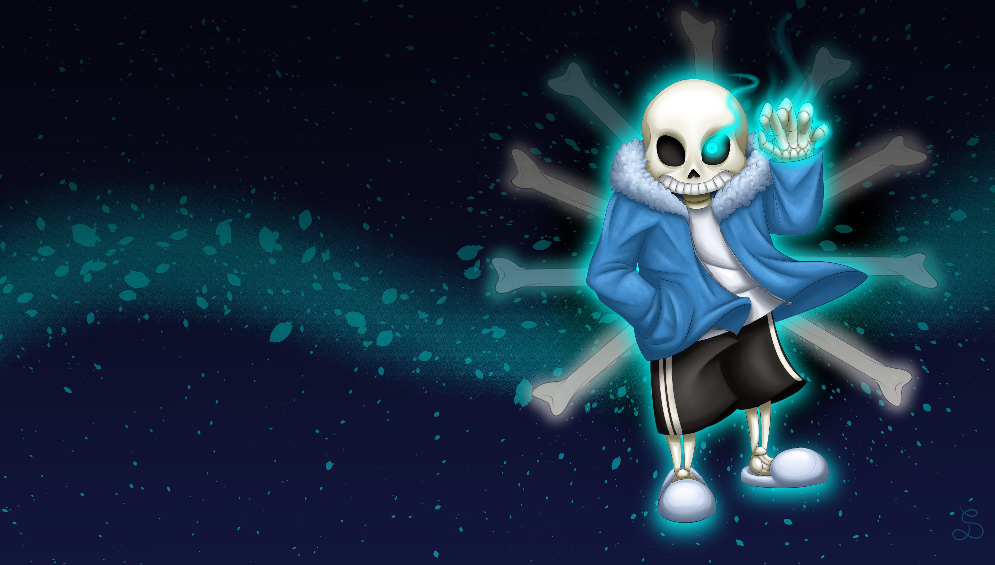 Undertale Wallpaper Sans By Sarokami