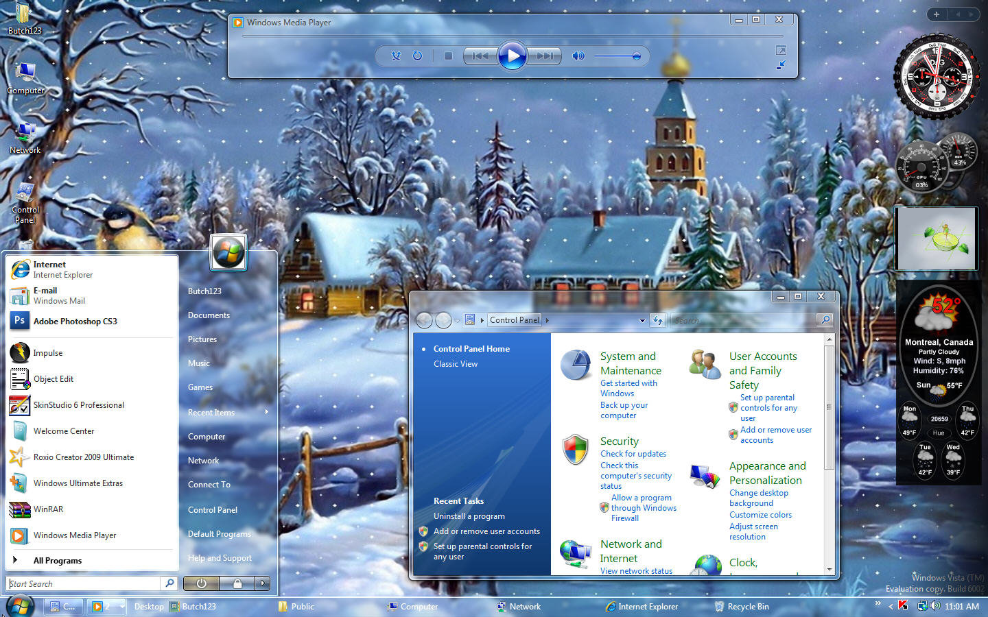 Themes4pc Wordpress Christmas Vs Vista Theme
