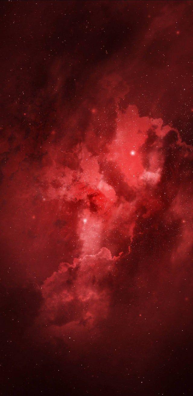 Iwallpaper Red Galaxy Dark Wallpaper And