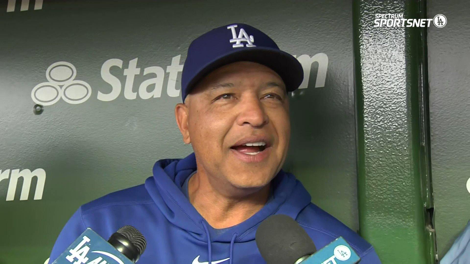 Sports La On Dave Roberts Discusses Dustin May S