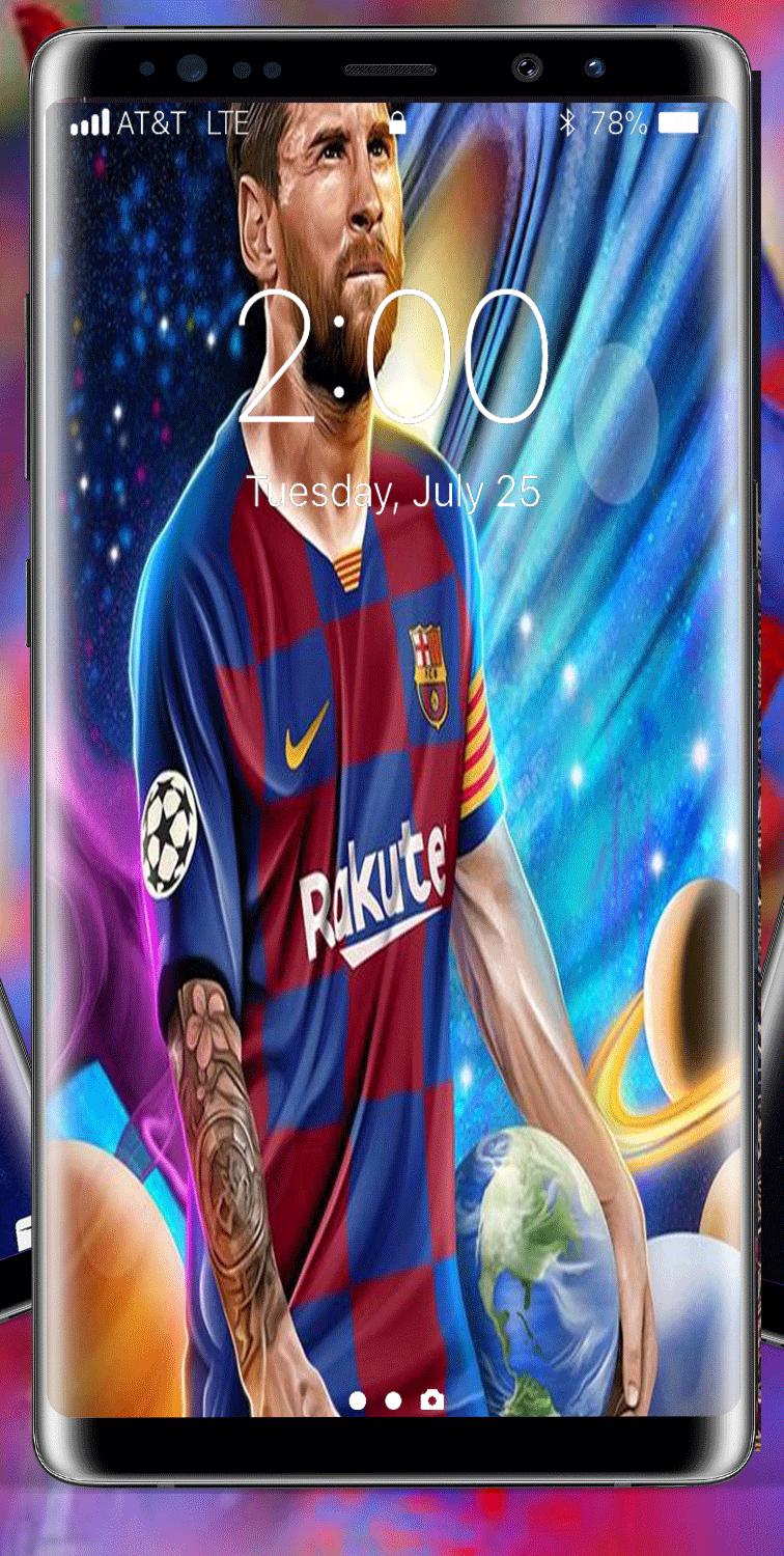 Messi Wallpapers 4K Lionel Messi Lockscreen for Android
